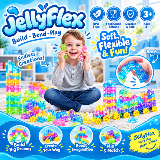 JellyFlex Building Blocks - 40pcs
