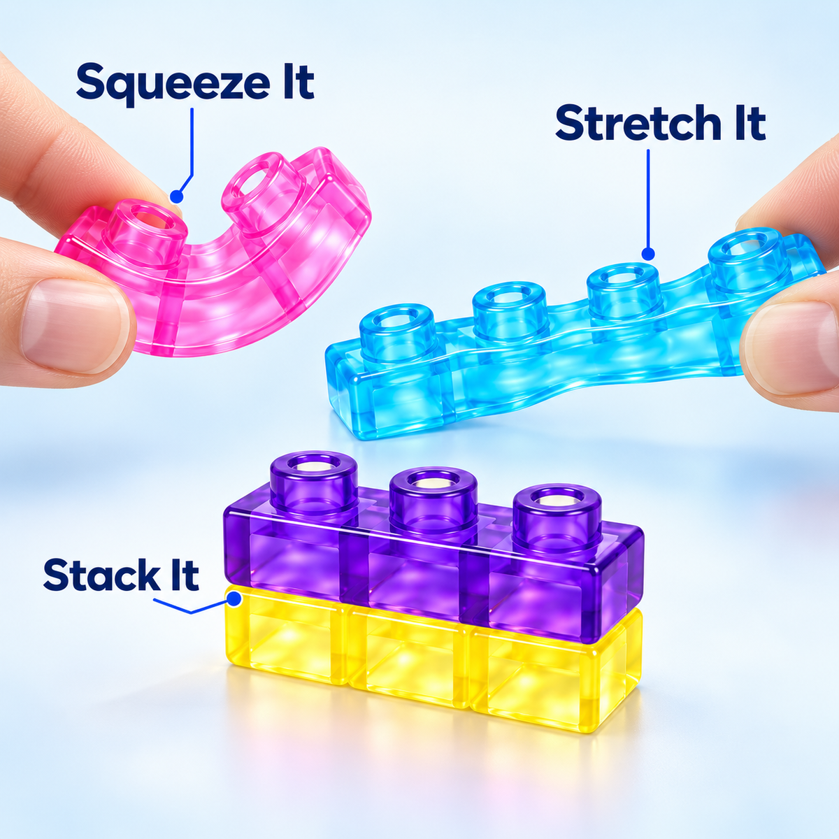 JellyFlex Building Blocks - 40pcs